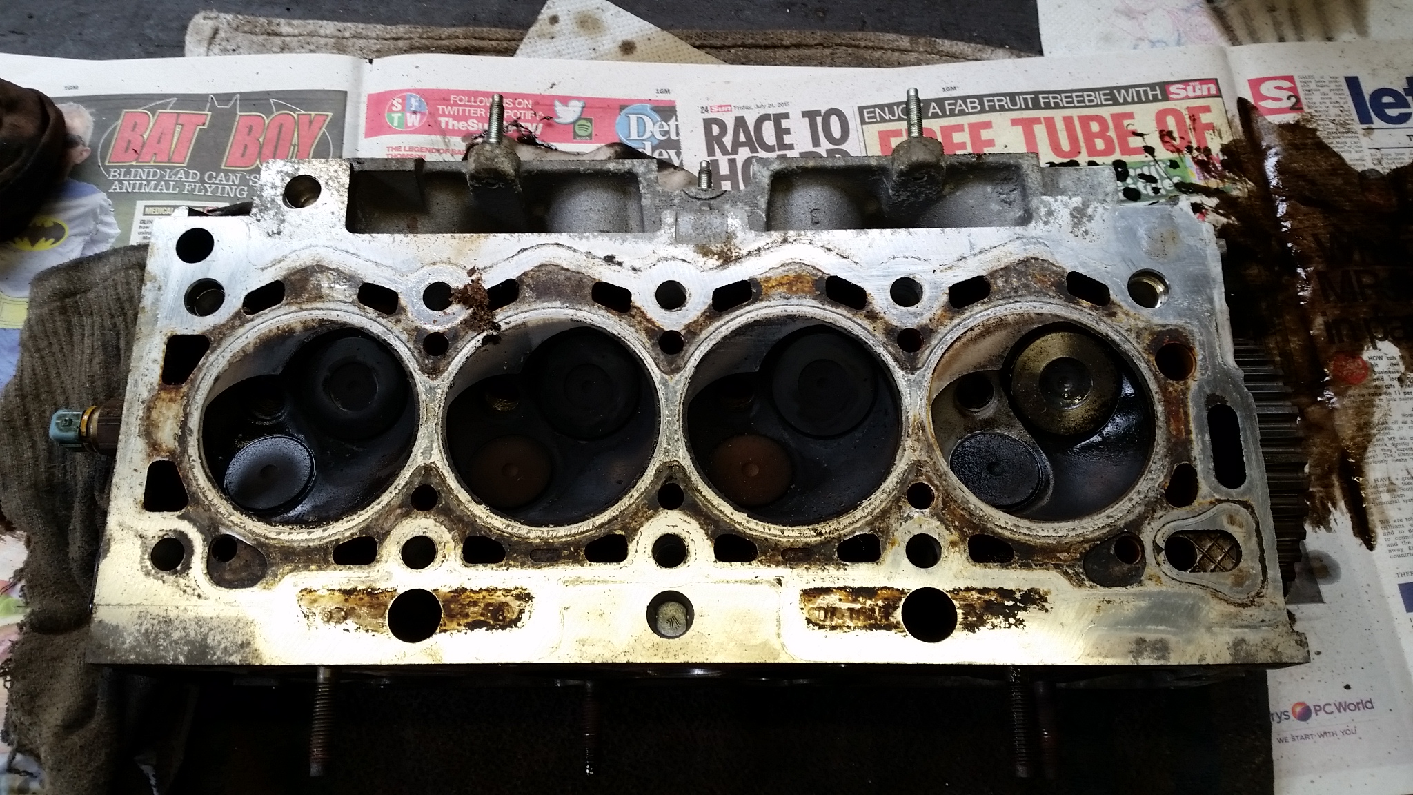 Cylinder head skimming / refacing in Surrey and Hampshire Cylinder head skimming / refacing in Surrey and Hampshire