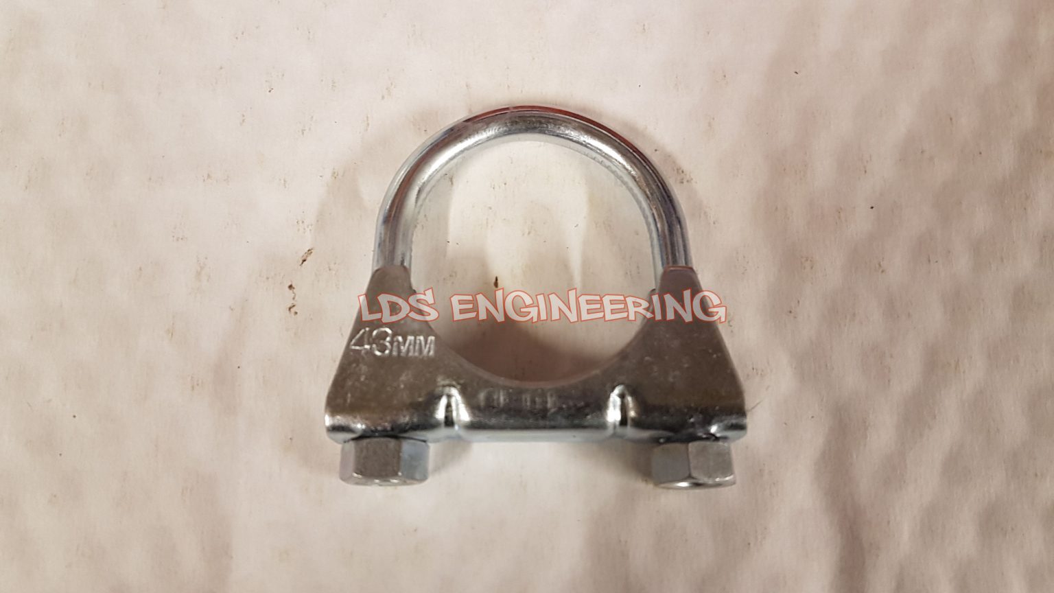 Exhaust pipe U bolt clamp 43mm Automotive use