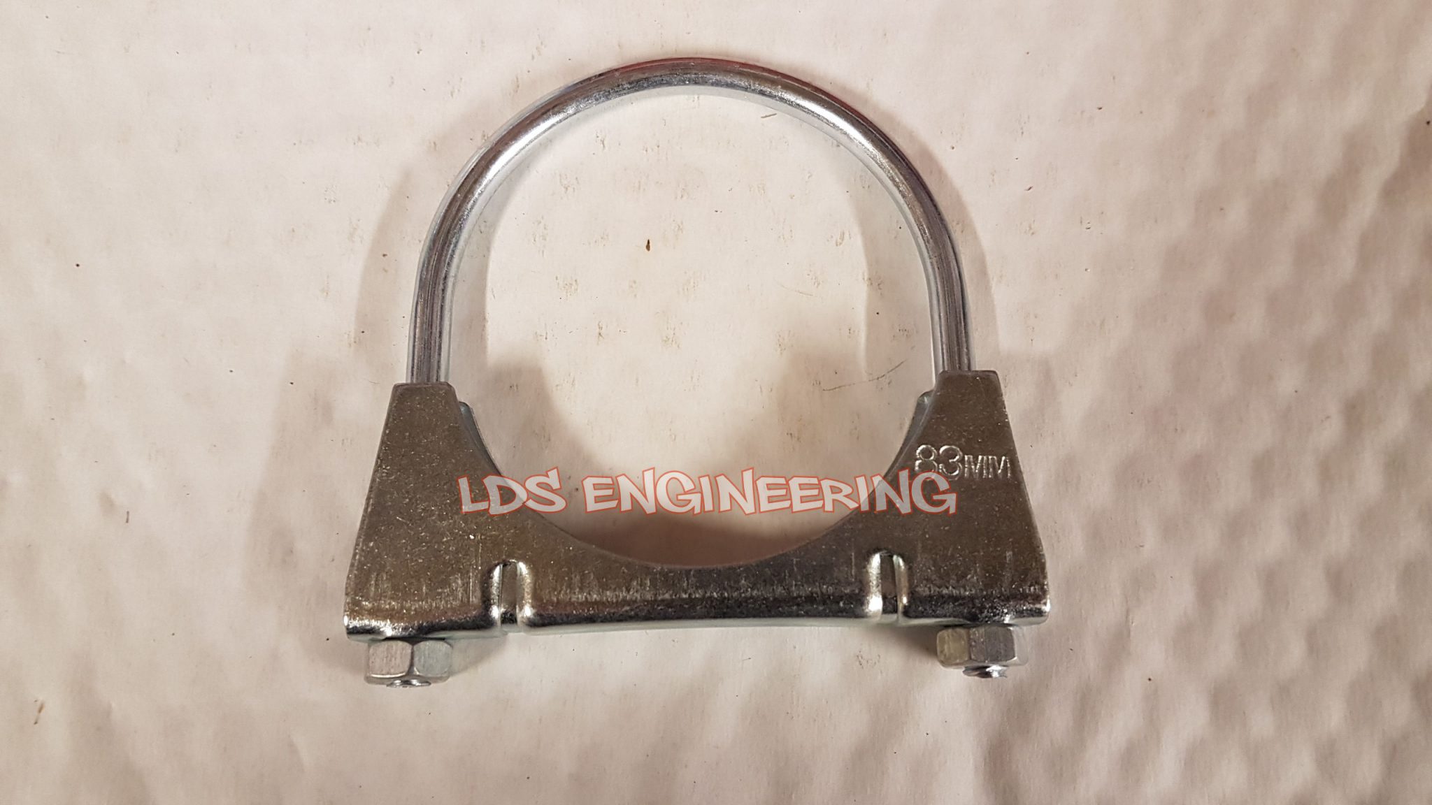 Exhaust pipe U bolt clamp 89mm Automotive use