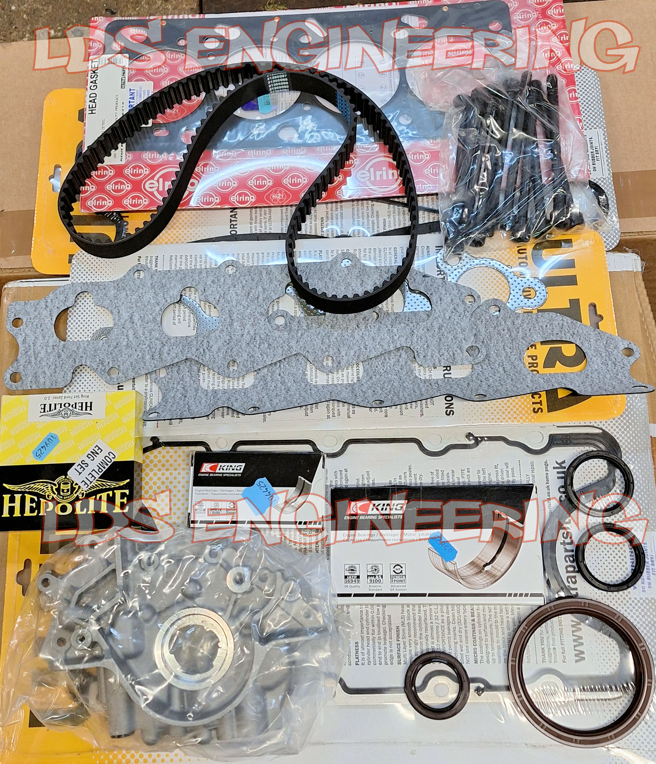 Blacktop zetec full repair kit Blacktop zetec full repair kit